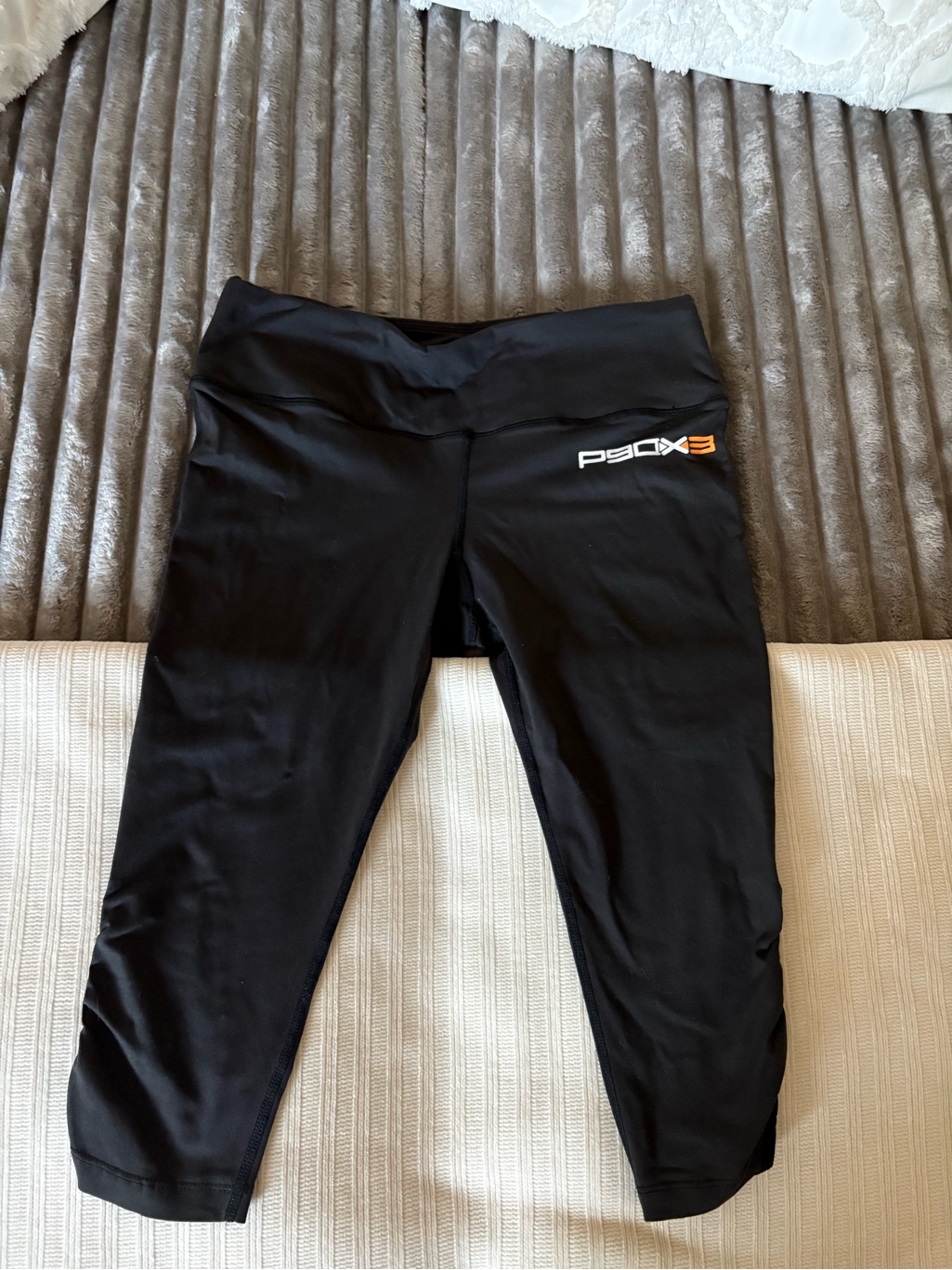 P90x3 Bodi Beachbodi Black Workout Capri